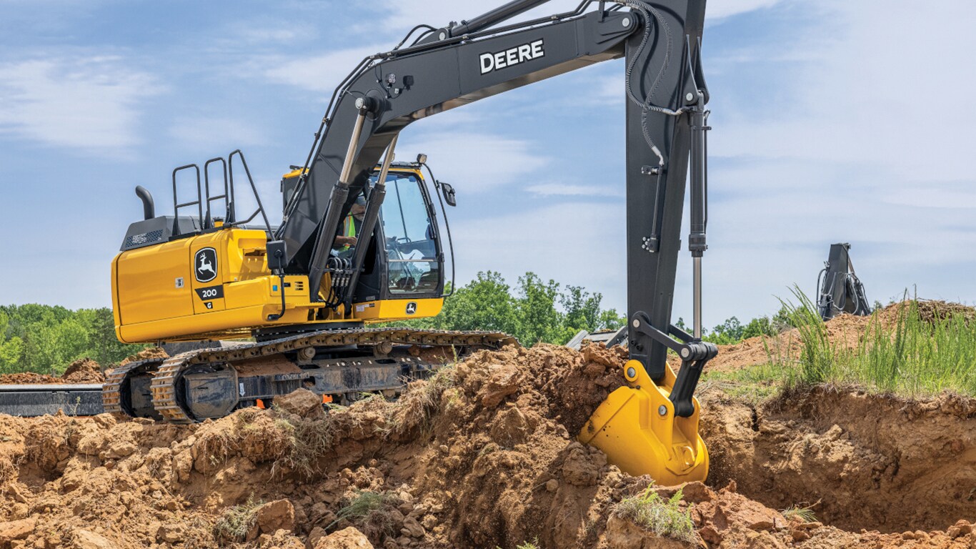 Excavadora Hidráulica John Deere